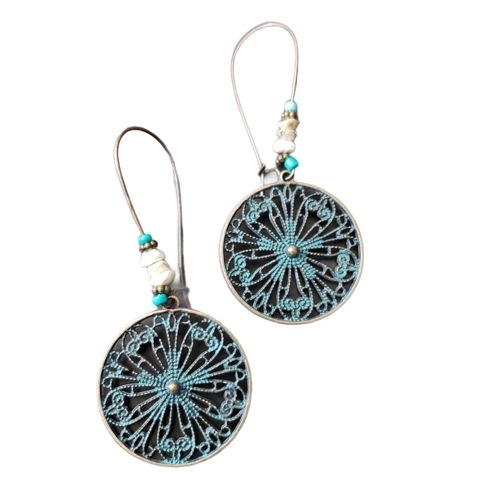 Fashion Jewelry Bohemian Dangle Earrings Sz OS